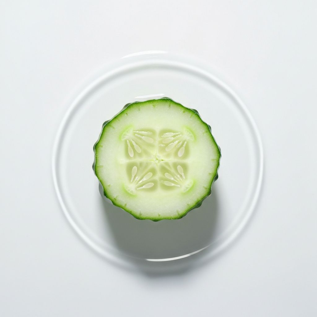 Cucumber in water